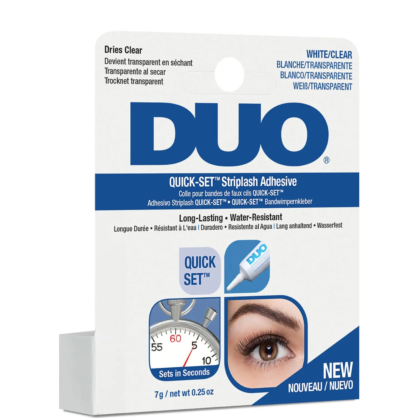 DUO Quick-Set Striplash Adhesive Clear 7g