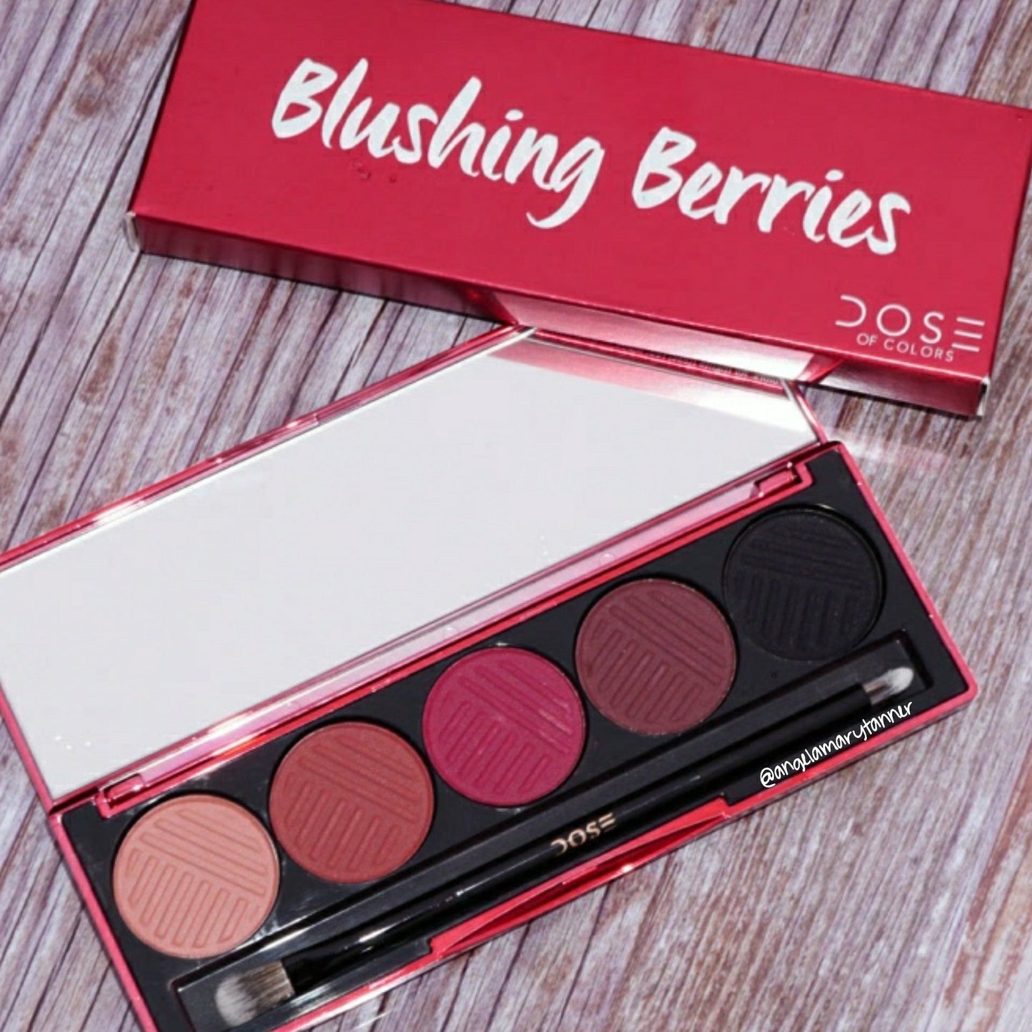 Dose of Colors Blushing Berries Eyeshadow Palette 5 x 1.7g